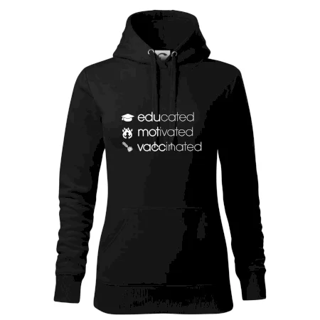 Educated motivated vaccinated