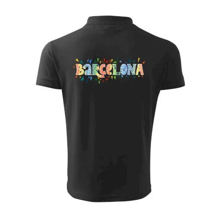 Barcelona Farebný nápis