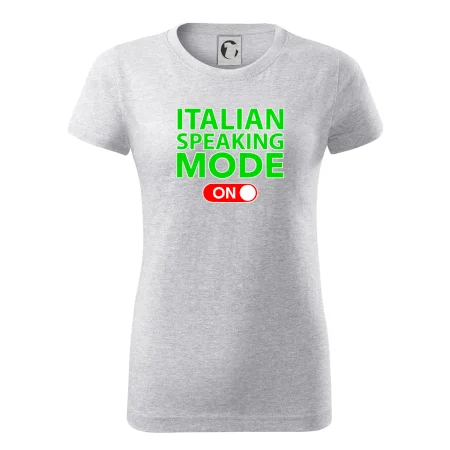 Italian speaking mode - ON