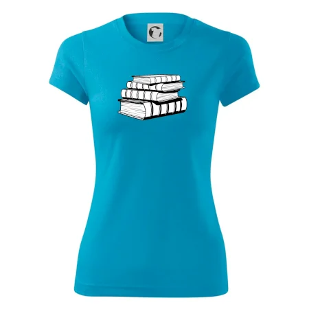 Knihy čiernobiele na sebe