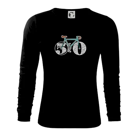 Narodeniny 50 rokov na bicykli