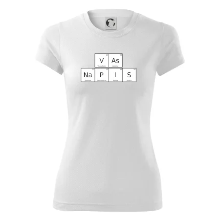 Vlastný nápis - periodická tabuľka