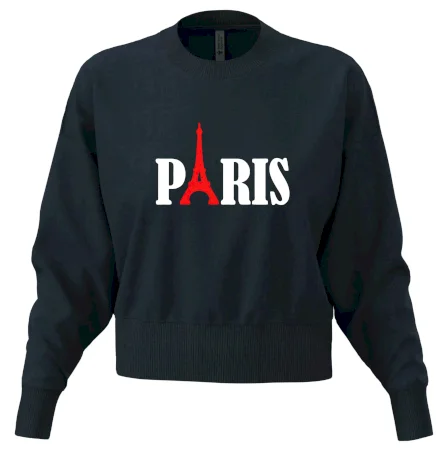 Paris nápis Eiffelova veža