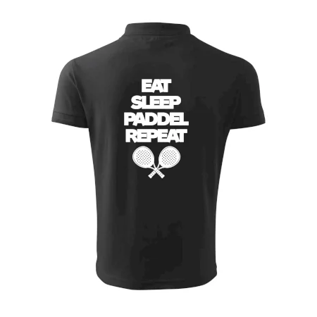 Eat sleep padiel repeat pod sebou