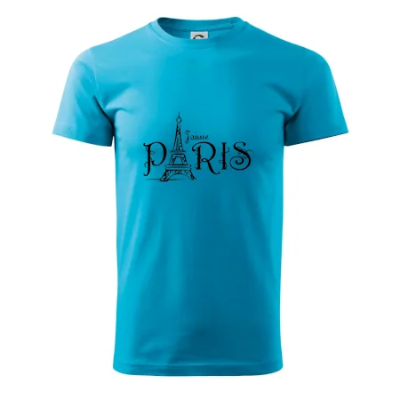 Paris nápis Eiffelovka rovný