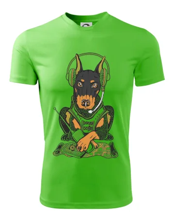 Bojový doberman (Pecka design)