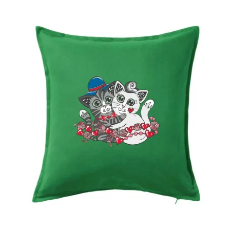 Mačky v objatí (Pecka design)