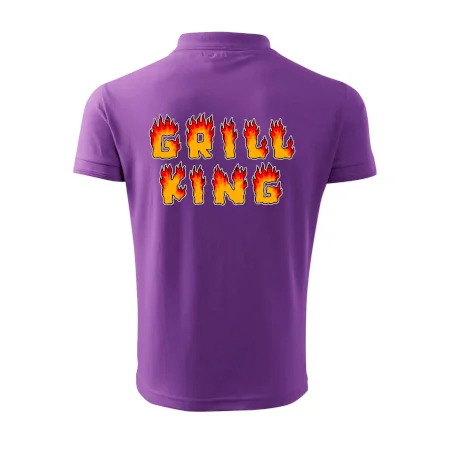 Grill King ohnivý nápis