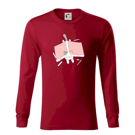 Učenie na štátnice mačka