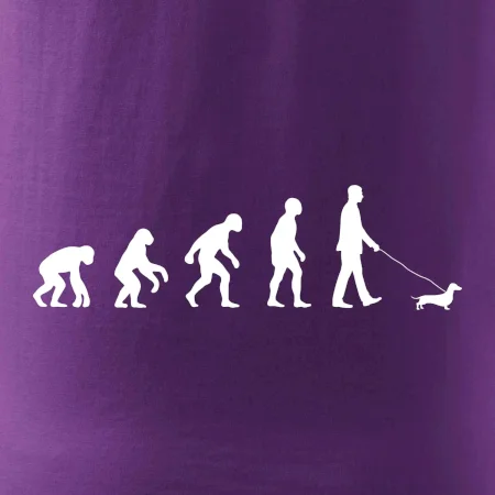 Jazvečík Evolúcia muž / žena