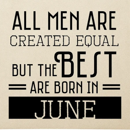 All men are created equal june
