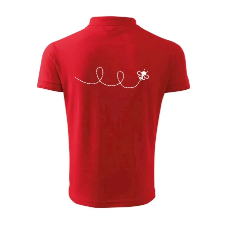 Dráha letu včely - slučka