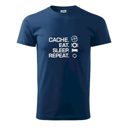 Eat sleep repeat Cache