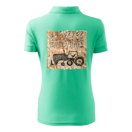 Egyptské hieroglyfy traktor