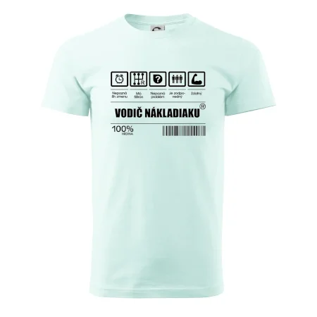 Čiarový kód - Vodič nákladiaku