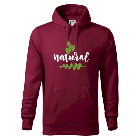 Natural - nápis v listoch