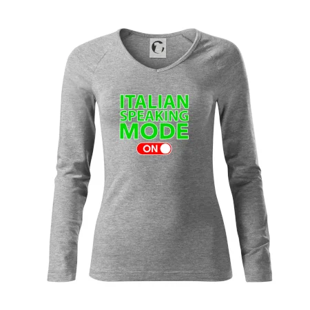 Italian speaking mode - ON