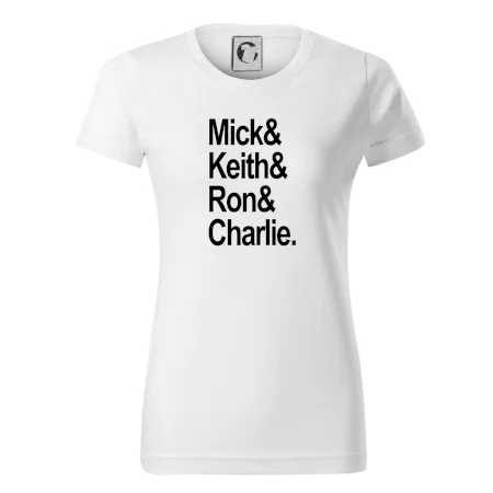 Mick Keith Ron Charlie