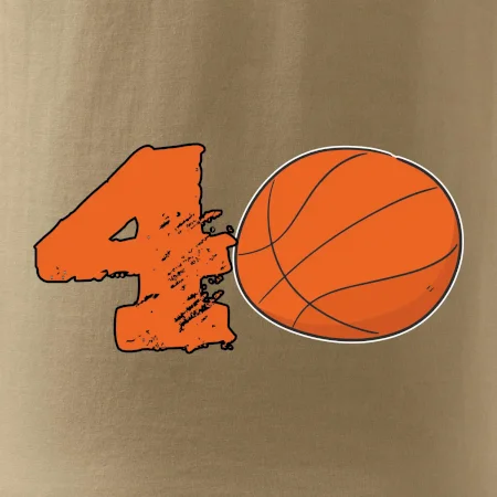 Basketball okrúhle narodeniny 40