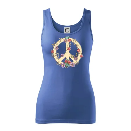 Peace symbol pieskový