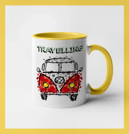 Traveling kreslené auto (lulu_art)