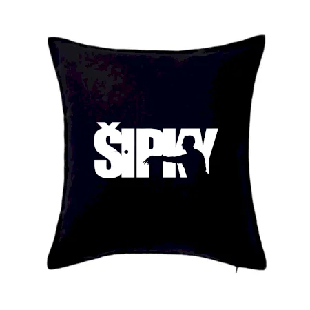 Šípky - nápis so šípkarom