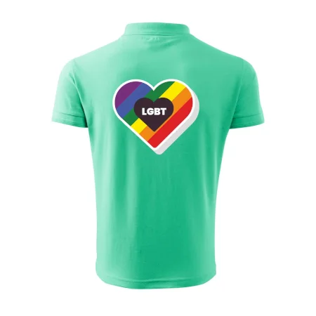 LGBT srdce dúhové