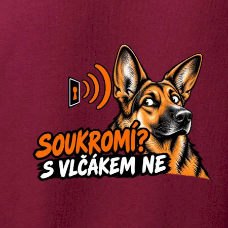 Soukromí s vlčákem ne - německý ovčák