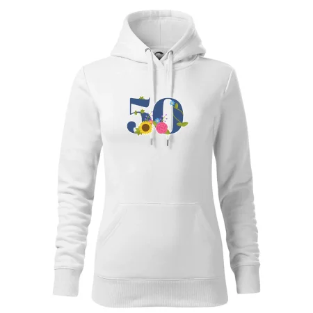 Kvetinové číslo kreslené - 50