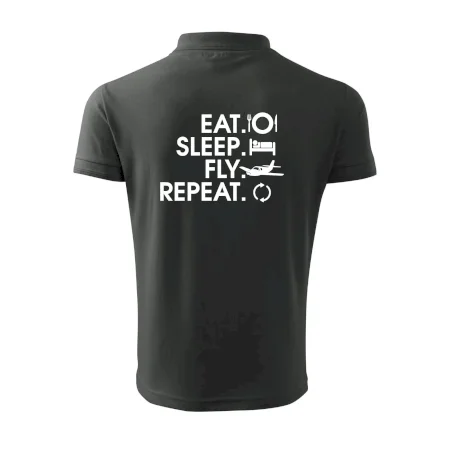 Eat sleep fly repeat