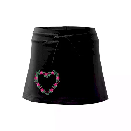 Červené tulipánové srdiečko (Pecka design)
