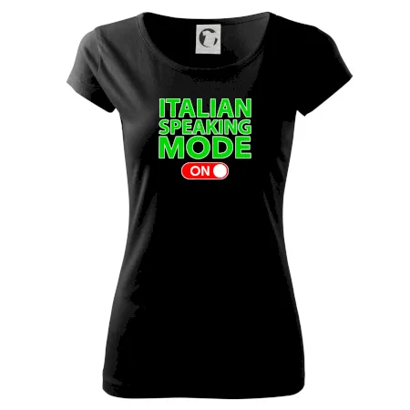 Italian speaking mode - ON