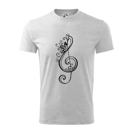 Husľový kľúč kvety