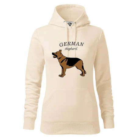 Nemecký ovčiak - hnedý s nápisom