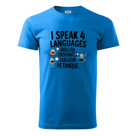 I speak 4 language - Petanque