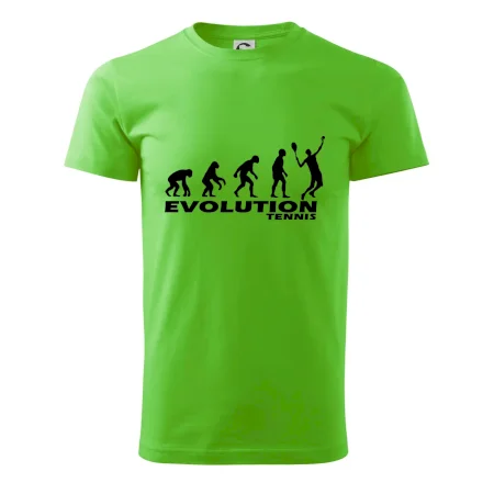 Evolúcia tenis chlapec