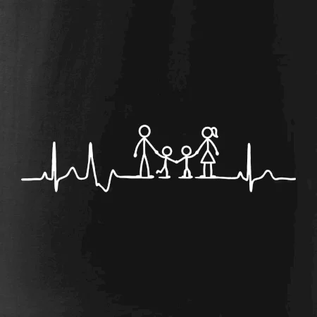 EKG rodina a dvaja chlapci