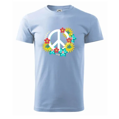 Peace symbol abstraktný