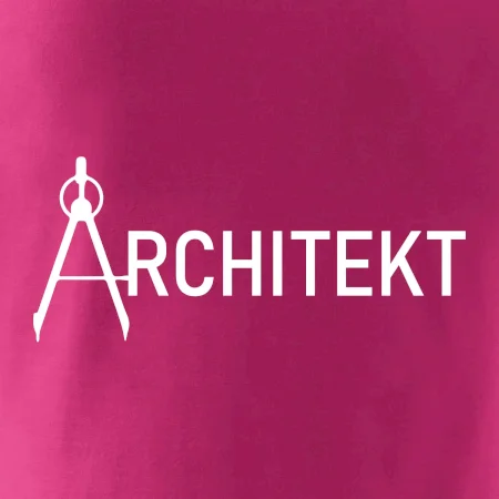Architekt nápis