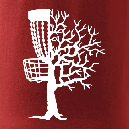 Disc golf pozor strom