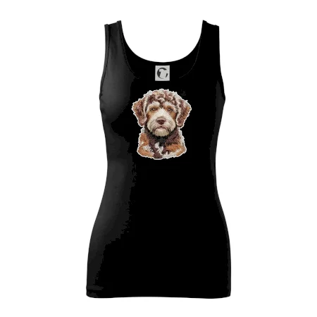 Lagotto romagnolo vyšívaná hlava