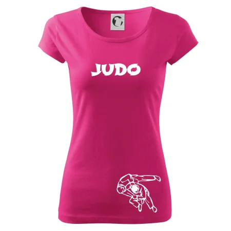 Judo nápis + postavy