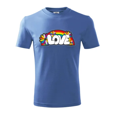 Love s dúhou v pozadí