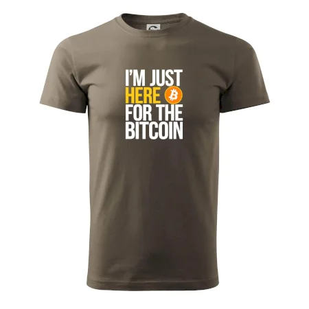 I'm just here for the Bitcoin