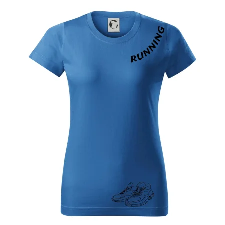Running nápis šikmo
