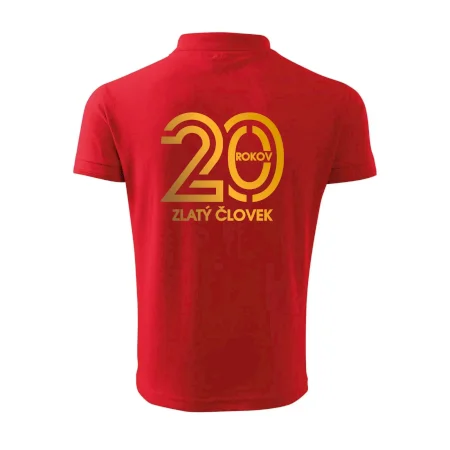 20 rokov zlatý človek