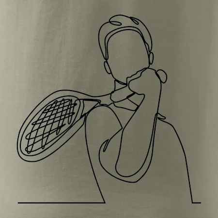 Tenista jedným ťahom