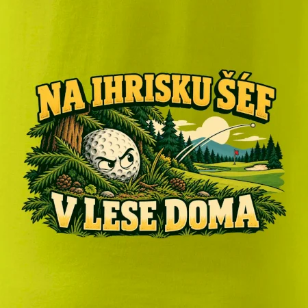 Na ihrisku šéf v lese doma