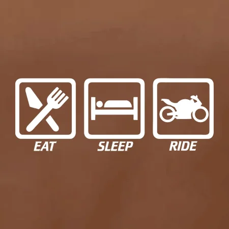 Eat sleep ride - cesta