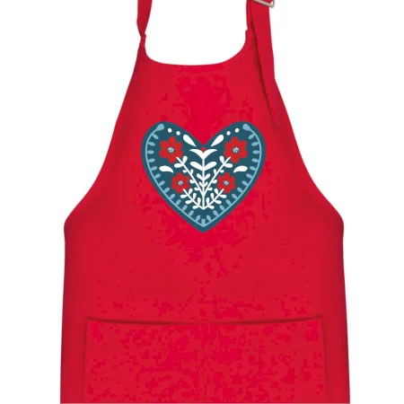 Folklór - srdce modré plné